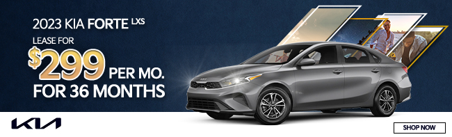 special offer on Kia Forte LXS