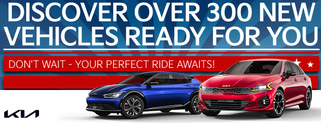 Over 300 new Vehicles ready for you - Dont wait - your perfect ride awaits