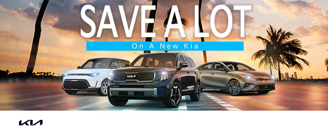 Save a lot on a new Kia