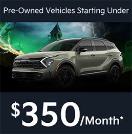 pre-owned vehicles starting under 350 USD per month