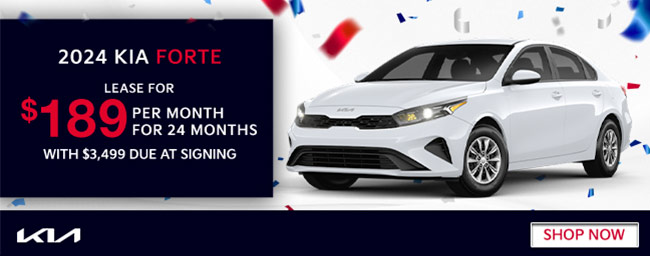 2024 KIA Forte offer