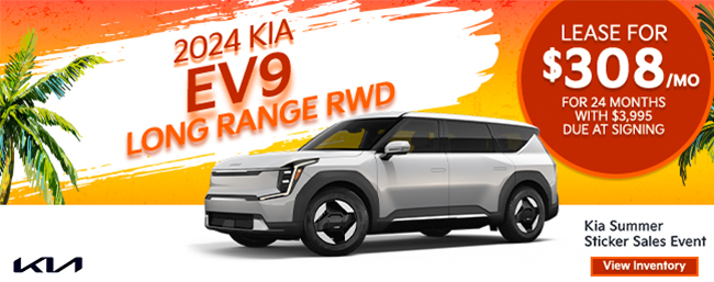 2024 KIA EV9 Long Range RWD offer