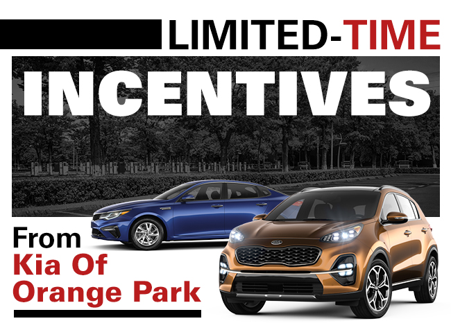Limited-Time Incentives From Kia Of Orange Park