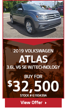 2019 VOLKSWAGEN ATLAS 3.6L V6 SE W/TECHNOLOGY