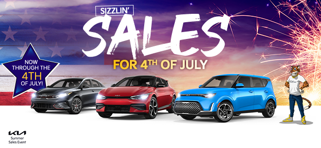 sizzlin sales for 4th of July