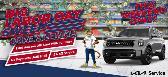 Go all out with Kia