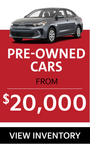Pre-Owned Cars From $20,000
