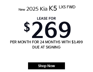 2025 Kia K5 LXS FWD Offer