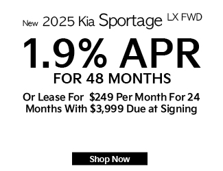 2025 Kia Sportage offer