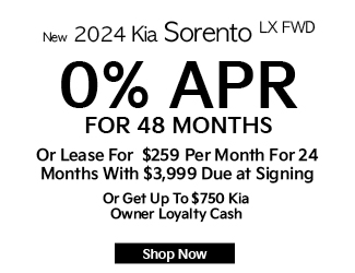 2025 Kia Sorento offer