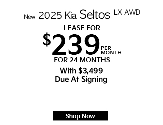 2025 Kia Seltos offer