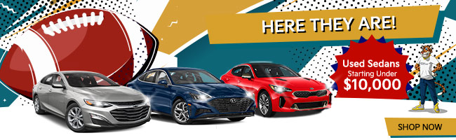 Special pricing on used vehicles at Kia of Orange Park