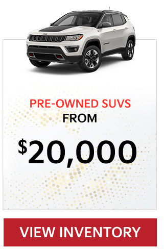 Pre-Owned SUVs From $20,000