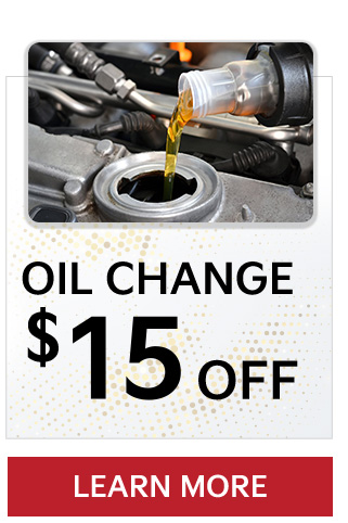 Oil Change $15 off