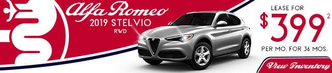 New 2019 Alfa Romeo Stelvio RWD
