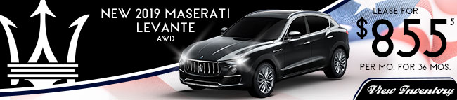 New 2019 Maserati Levante