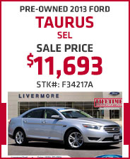 Pre-Owned 2013 Ford Taurus  SEL
