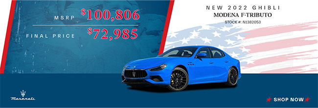 Special APR offer at Livermore Maserati