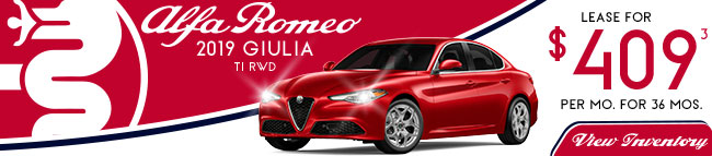 New 2019 Alfa Romeo Giulia TI RWD