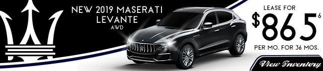 New 2019 Maserati Levante AWD