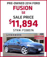Pre-Owned 2014 Ford Fusion