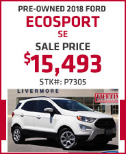 Pre-Owned 2018 Ford EcoSport Se