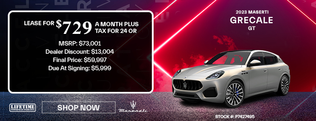 Special APR offer at Livermore Maserati