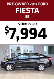Pre-Owned 2017 Ford Fiesta SE 