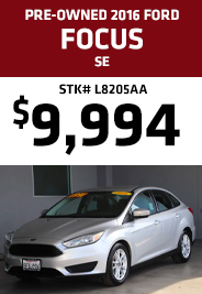 Pre-Owned 2016 Ford Focus SE