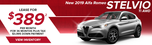 New 2019 Alfa Romeo Stelvio Ti AWD
 