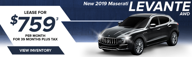 New 2019 Maserati Levante 