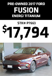 Used 2017 Ford Fusion Energi Titanium