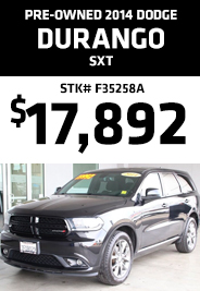 Used 2014 Dodge Durango SXT