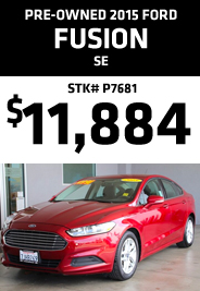 Used 2015 Ford Fusion SE 