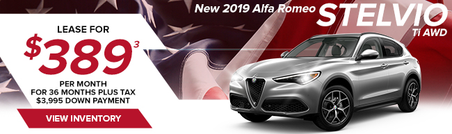 New 2019 Alfa Romeo Stelvio Ti AWD
 