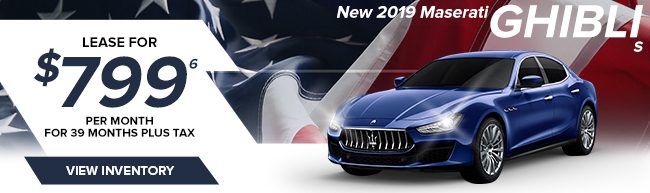 New 2019 Maserati Ghibli S