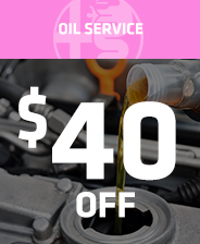 $40 Off Oil Service