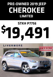 Pre-Owned 2019 Jeep Cherokee Limited 