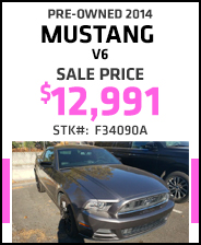 Pre-Owned 2014 Mustang V6