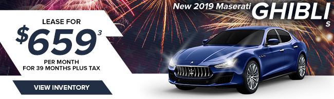 New 2019 Maserati Ghibli