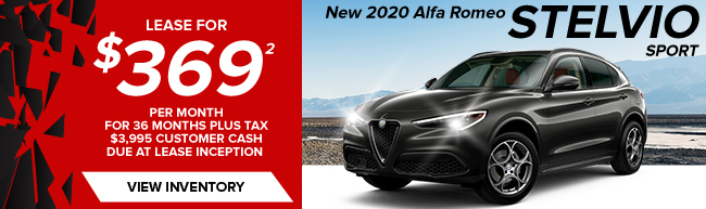 New 2020 Alfa Romeo Stelvio Sport
 