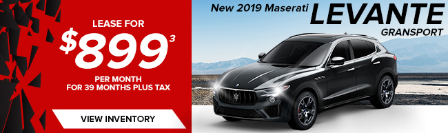 New 2019 Maserati Levante Gransport
