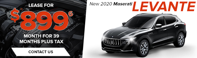 New 2020 Maserati Levante 