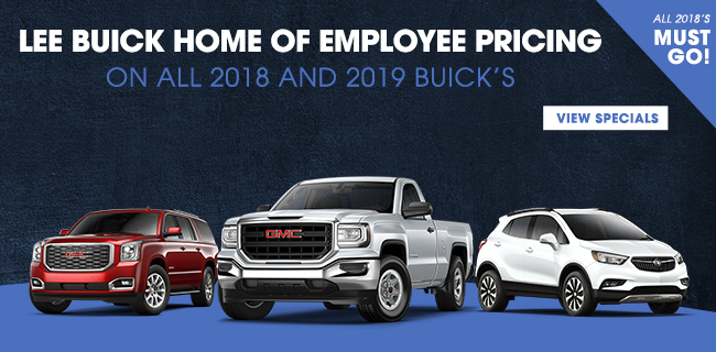 Lee Buick Home of Employee Pricing