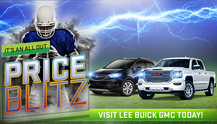 It's An All Out Price Blitz At Lee Buick GMC!