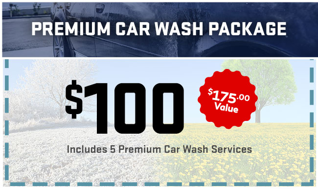 premium car wash offer