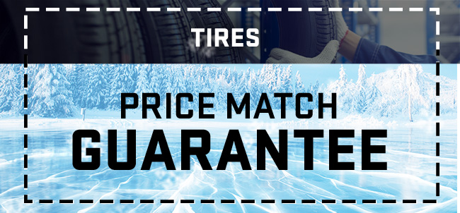 Tires Price match Guarantee