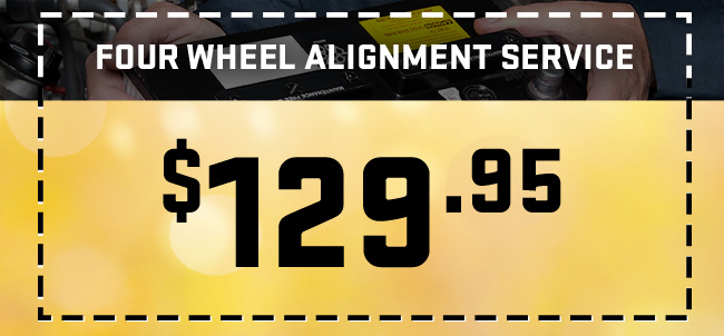 wheel alignment offer
