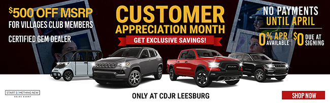 Customer Appreciation Month!