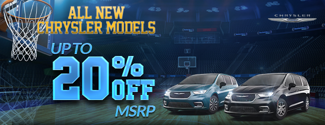 All new Chrysler models - MSRP offer